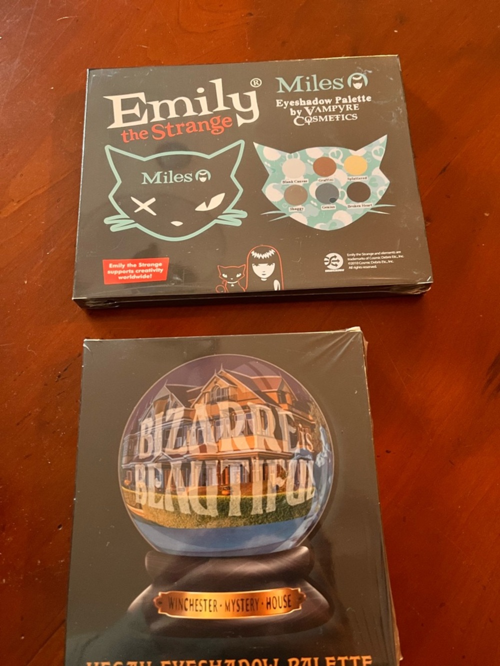 Emily the Strange Miles Eyeshadow Palette - Black & Teal Accent